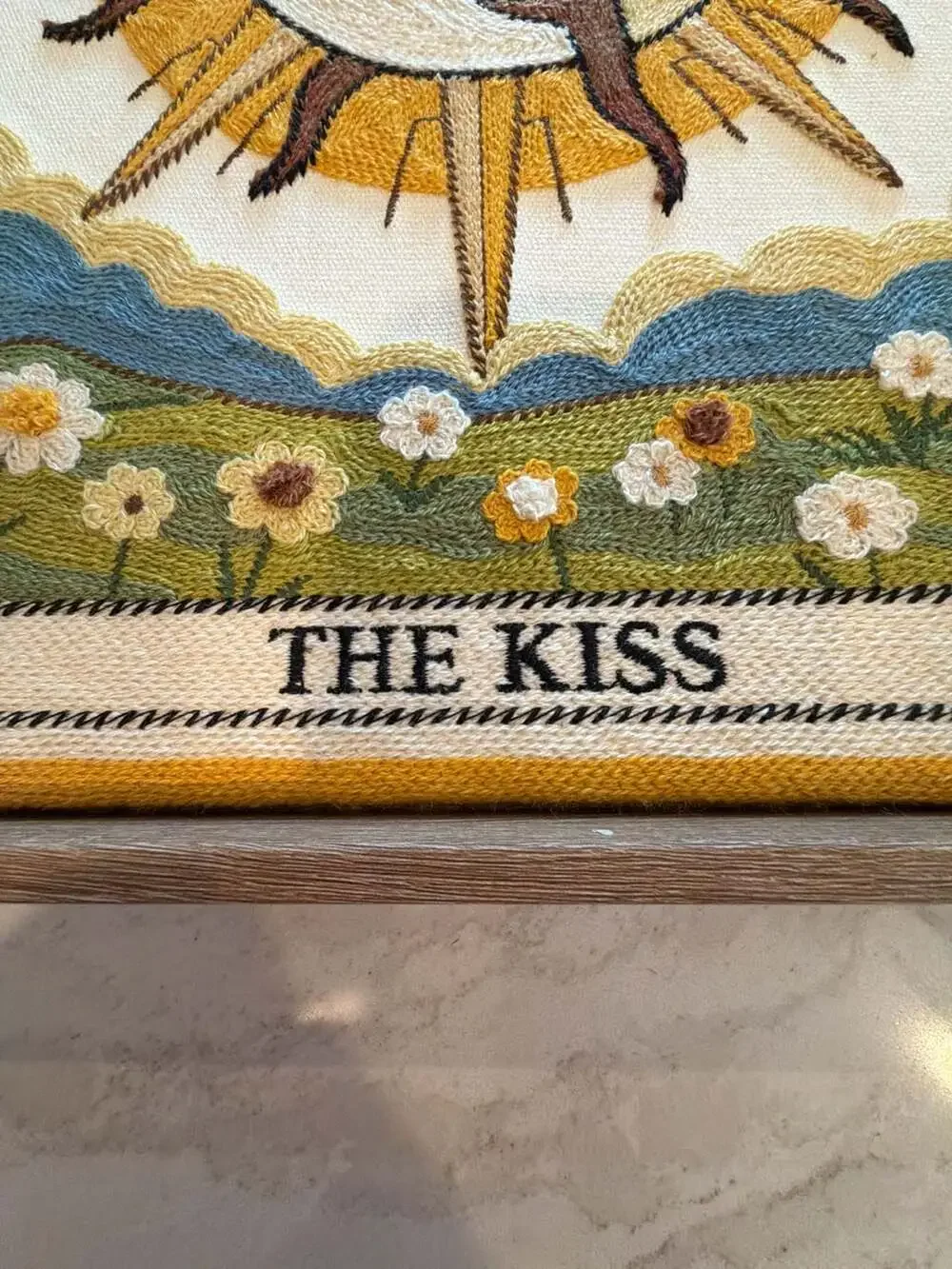 BP Home Woven Artistry The Kiss Celestial Tarot Wall Decor